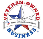 veteran owned business Texas badge